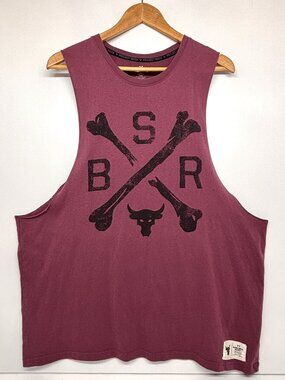 Under Armour Project Rock Tank Top Blood Sweat Respect Men's Size XXL